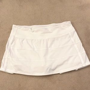 Lululemon White Skort